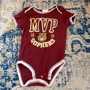 MN Gophers 6-9 Month Onesie